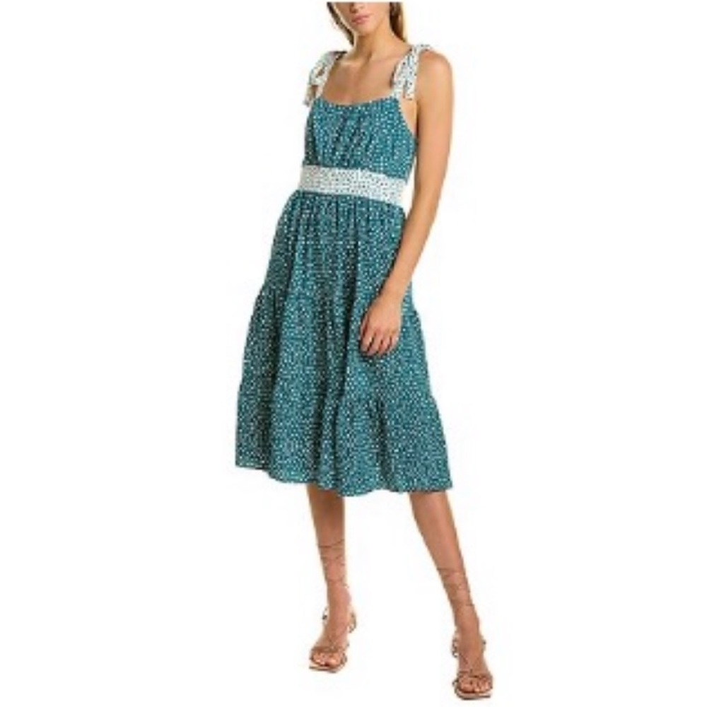 BCBGgeneration two-tone midi dress Size 2 NWT